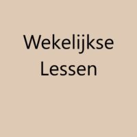 Wekelijkse Lessen Volwassenen & Kinderen - Eerste semester (okt'24-jan'25)